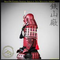 Akai Oni Red Demon Ogre Takeda Clan Yoroi by Iron Mountain Armory