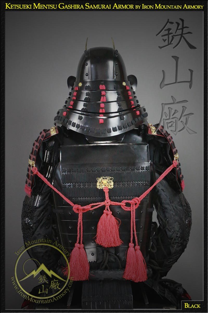 Ketsueki Mentsu Gashira Samurai Armor : Samurai Armor and Accessories