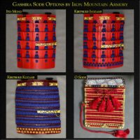 Gashira Sode Options and styles by Iron Mountain Armory
