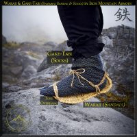 Waraji Gake-Tabi (Samurai Sandal Socks) by Iron Mountain Armory