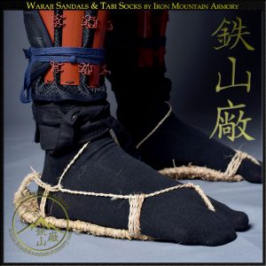 Waraji Sandals & Tabi Socks by Iron Mountain Armory