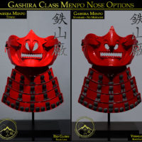 Gashira Class Menpo Nose Options