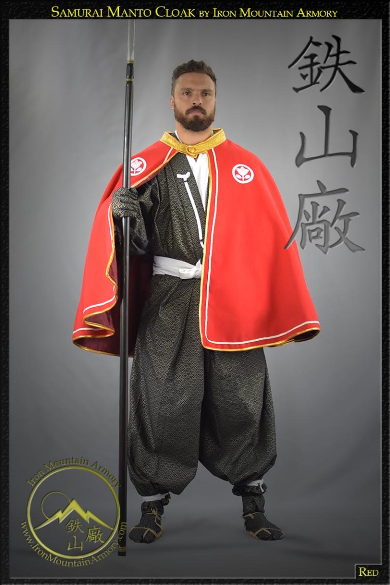 SCM01 Ii Clan Samurai Manto Cloak by Iron Mountain Armory Samurai Manto Cloak