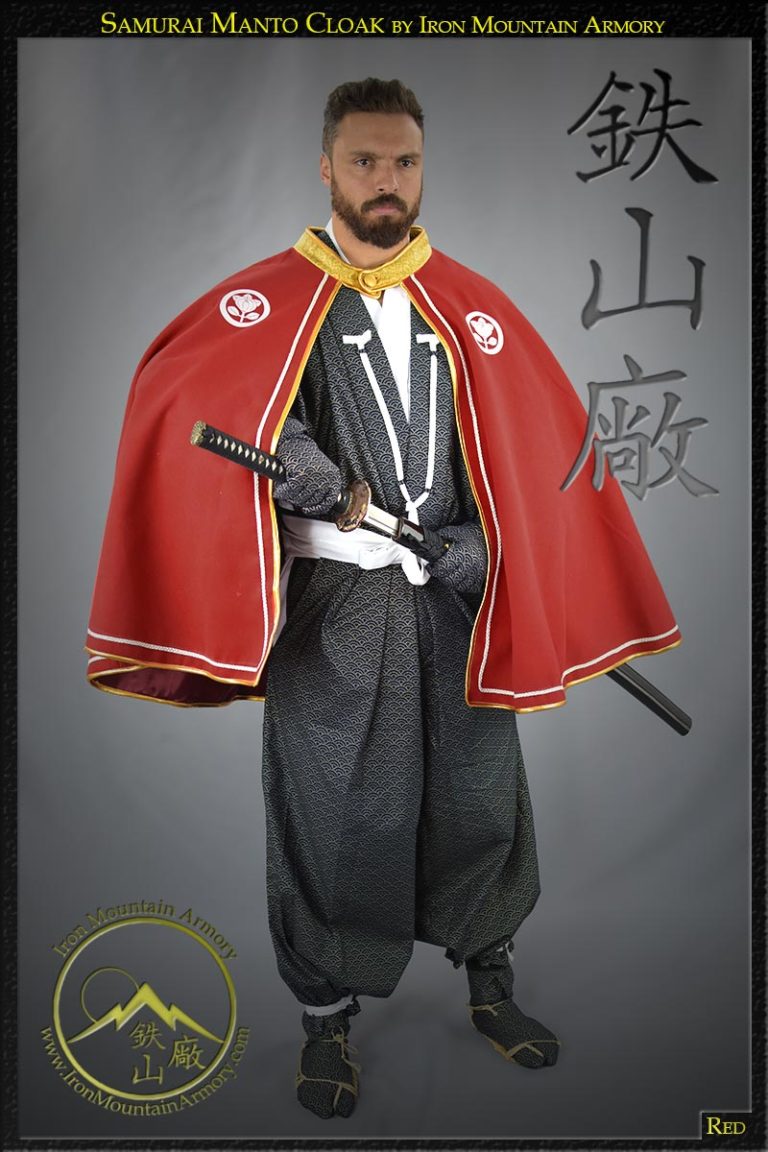 SCM01 Ii Clan Samurai Manto Cloak by Iron Mountain Armory Samurai Manto Cloak
