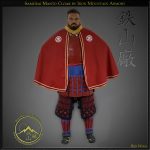 Ii Clan Samurai Manto Cloak by Iron Mountain Armory