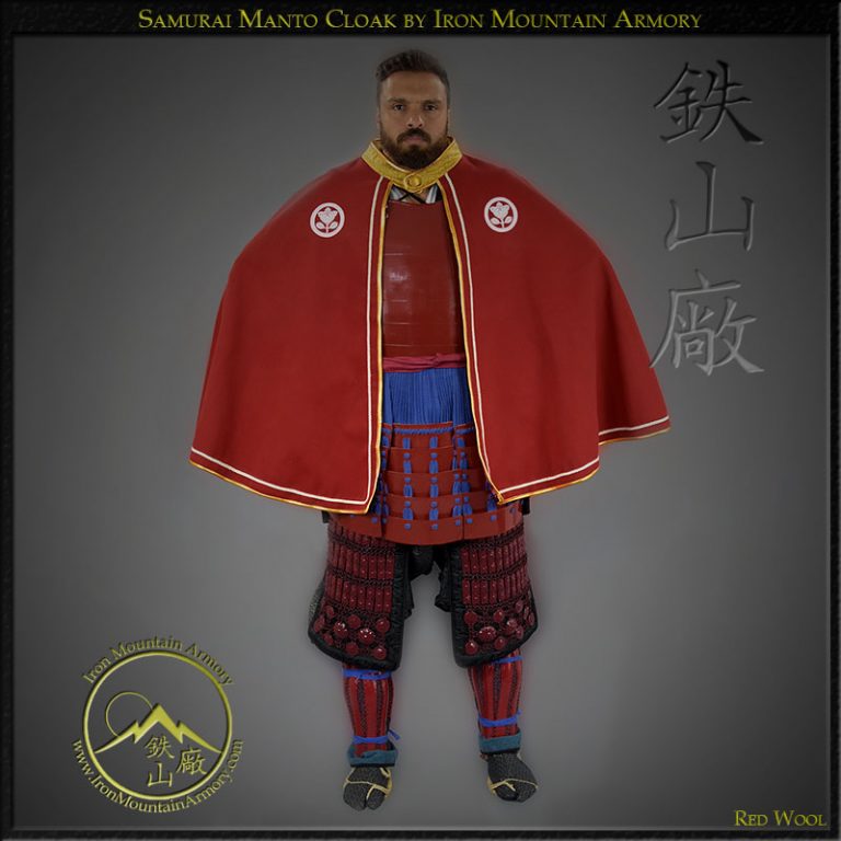 Samurai Manto (Samurai Cloak) Samurai COSPLAY Cloak / Cape