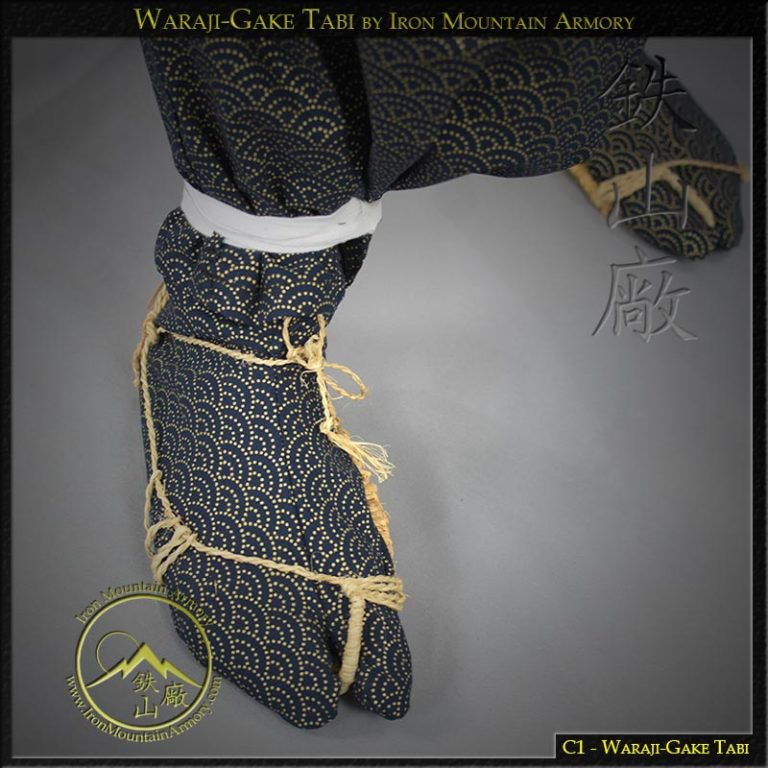 Waraji Gake-Tabi (Samurai Socks) :Traditional 2 Toe Samurai / Ninja Socks