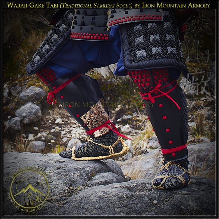 Waraji Gake-Tabi (Samurai Socks) :Traditional 2 Toe Samurai / Ninja Socks