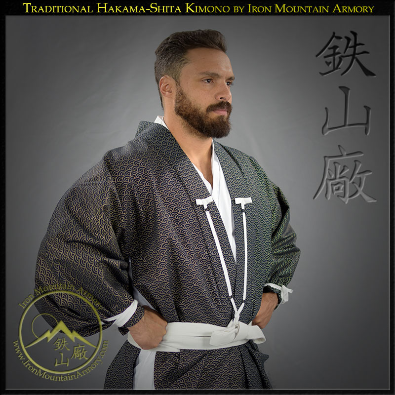 Traditional Hakama Shita Kimono / Gi Top - Samurai Hakama Top