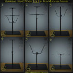 Universal Helmet Stand B by Iron Mountain Armory
