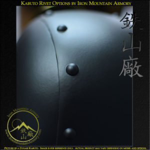 Kabuto Rivet Options by Iron Mountain Armory