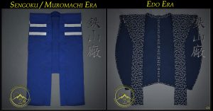Kataginu / Kamishimo (Samurai Vest) Era Styles