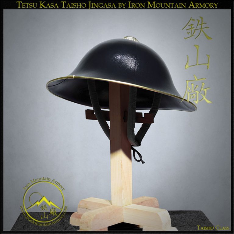 Tetsu Kasa Taisho Class Jingasa by Iron Mountain Armory Tetsu Kasa Taisho Class Jingasa by Iron Mountain Armory