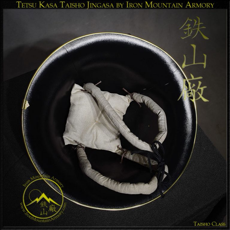 Tetsu Kasa Taisho Class Jingasa by Iron Mountain Armory Tetsu Kasa Taisho Class Jingasa by Iron Mountain Armory