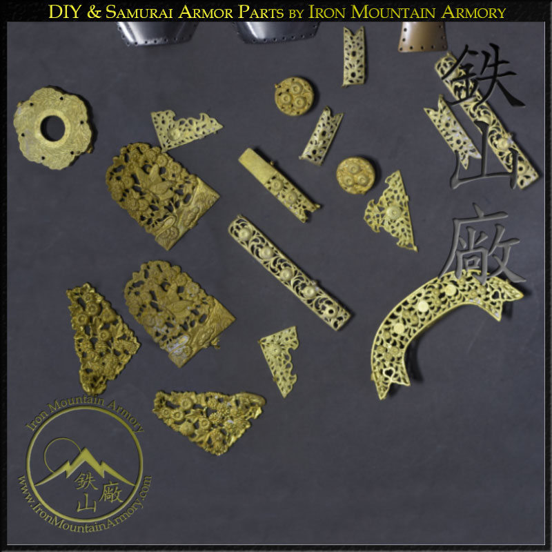 DIY Samurai Armor Kit, Parts and Fittings - Build Your Own