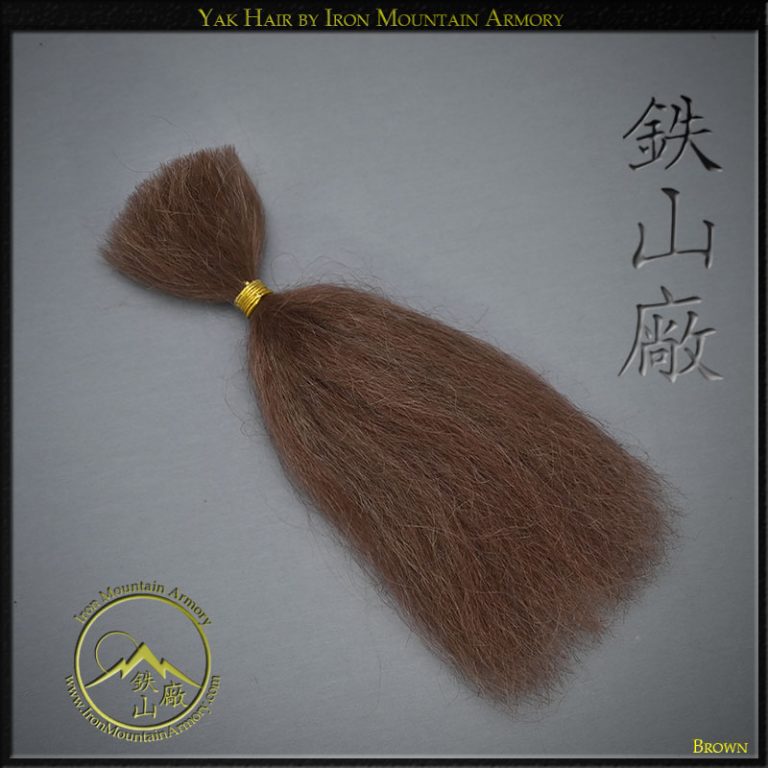 Natural Yak Hair DIY Craft Project for Armor Repair, Restoration Crafting