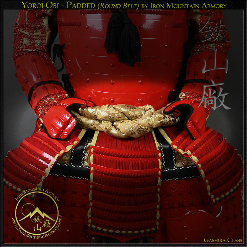 Yoroi Obi - Padded (Round Belt) by Iron Mountain Armory