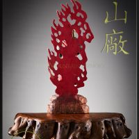 Fudo Myo-O Hand Carved Wood Statue by Iron Mountain Armory