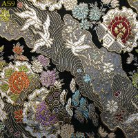 AS9AS Art Silk Brocade Samurai Crafting, Repair DIY Projects