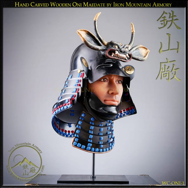 Demon Maedate Crest for Samurai Kabuto Demon Maedate Crest for Samurai Kabuto