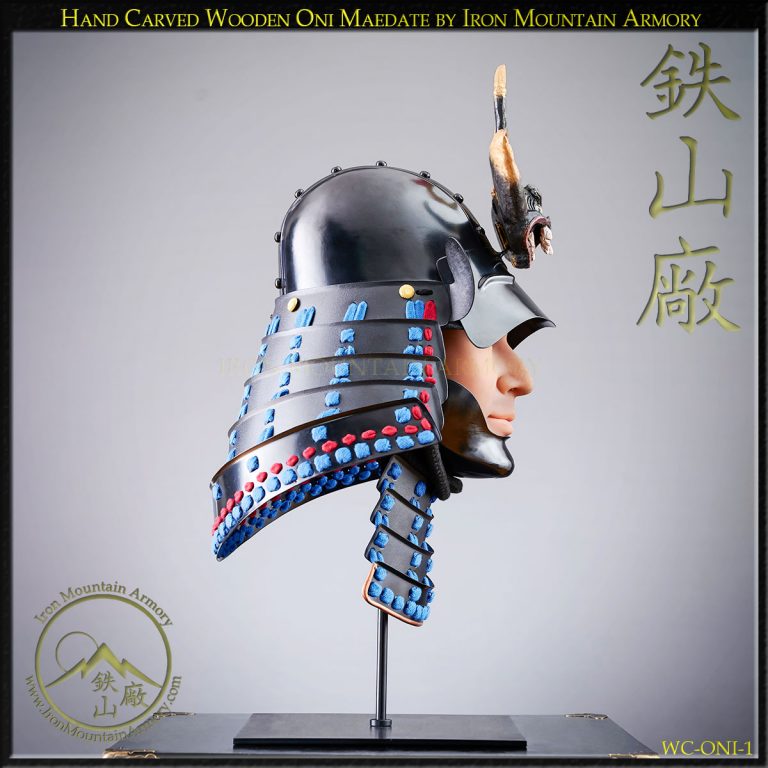 Demon Maedate Crest for Samurai Kabuto Demon Maedate Crest for Samurai Kabuto