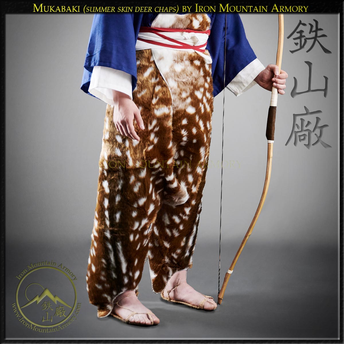 Mukabaki Samurai Chaps : Samurai Armor, Helmet, Clothing