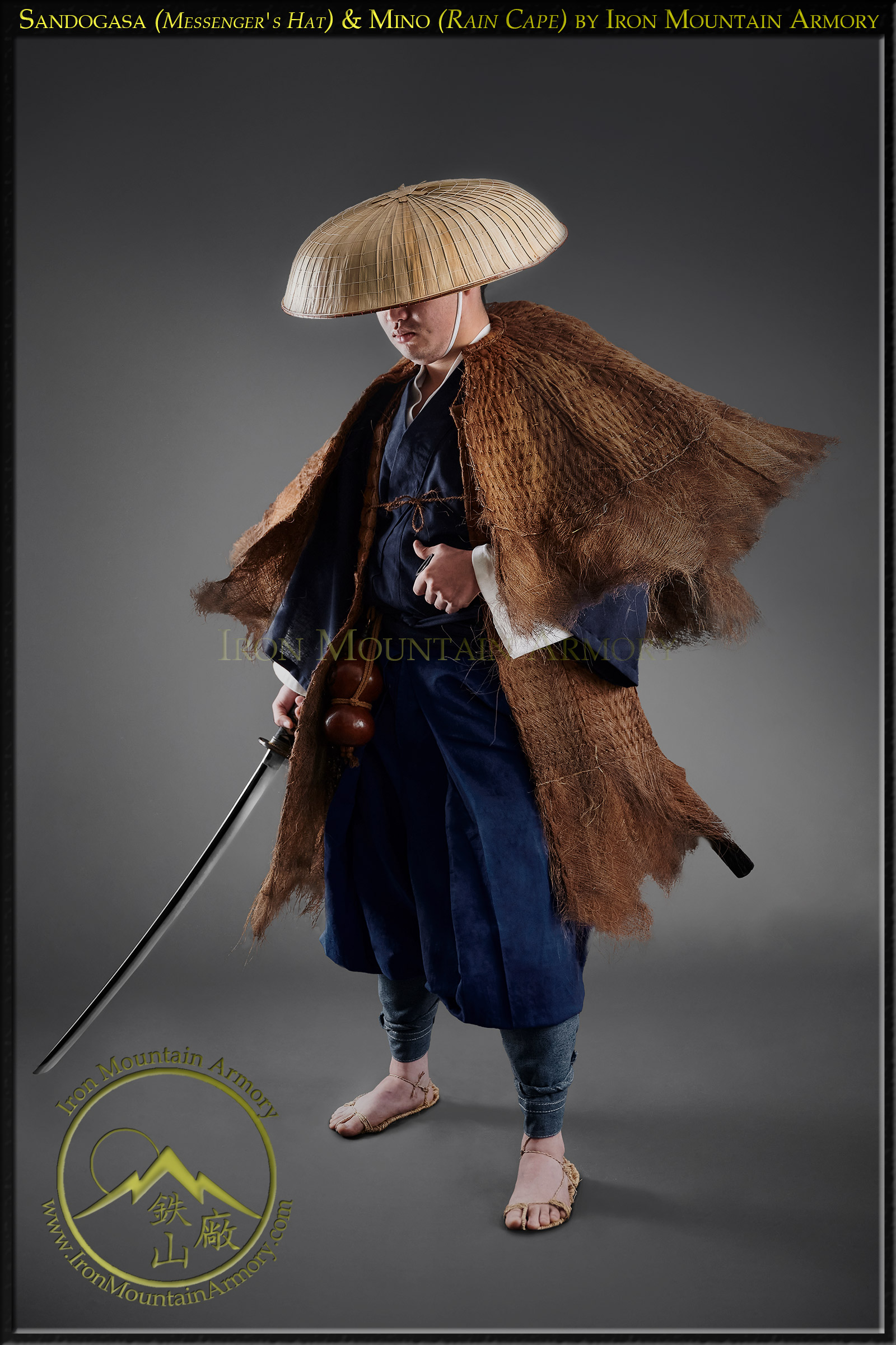 Sandogasa (Ronin Samurai Hat)