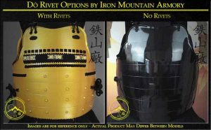 Samurai Do Rivet Options by Iron Mountain Armory