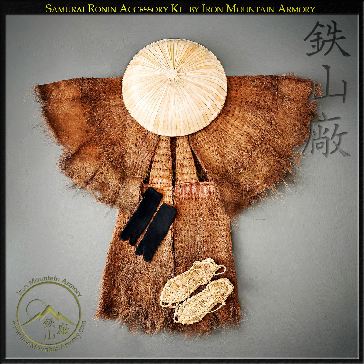 Samurai Ronin COSPLAY, LARP Kit: Ronin Costume & Accessories