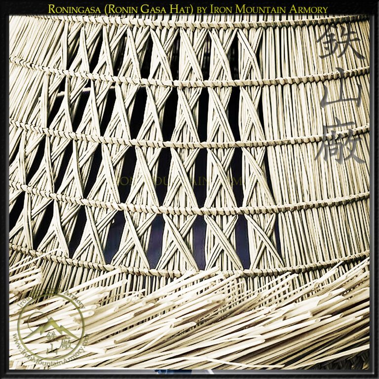 Roningasa-Ronin-Gasa-Hat-04-by-Iron-Mountain-Armory Roningasa (Ronin Hat) - Image 8