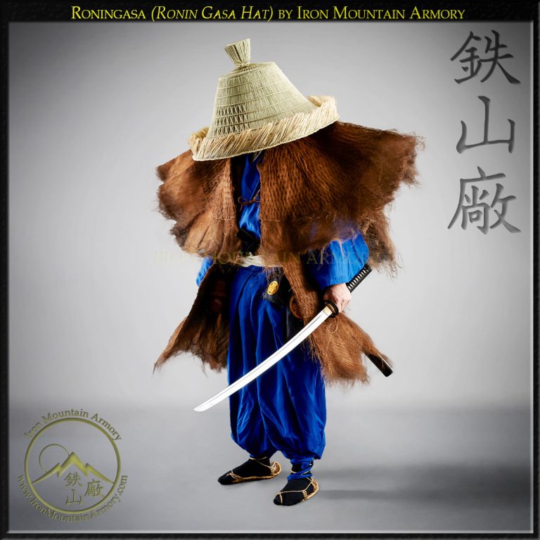 Samurai Ronin Cosplay Hat and Suit Samurai Ronin Cosplay Hat and Suit