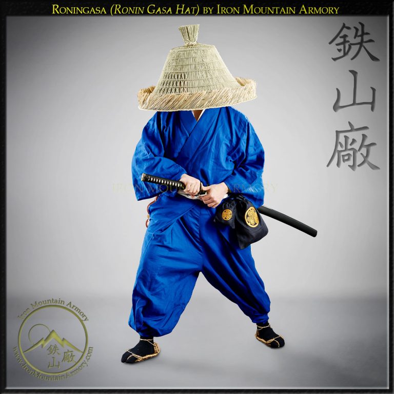 Samurai Ronin Cosplay Hat and Suit Samurai Ronin Cosplay Hat and Suit