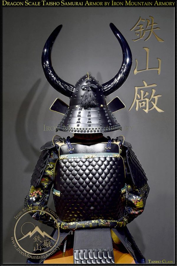 Scale plated samurai armor for training, larp cosplay